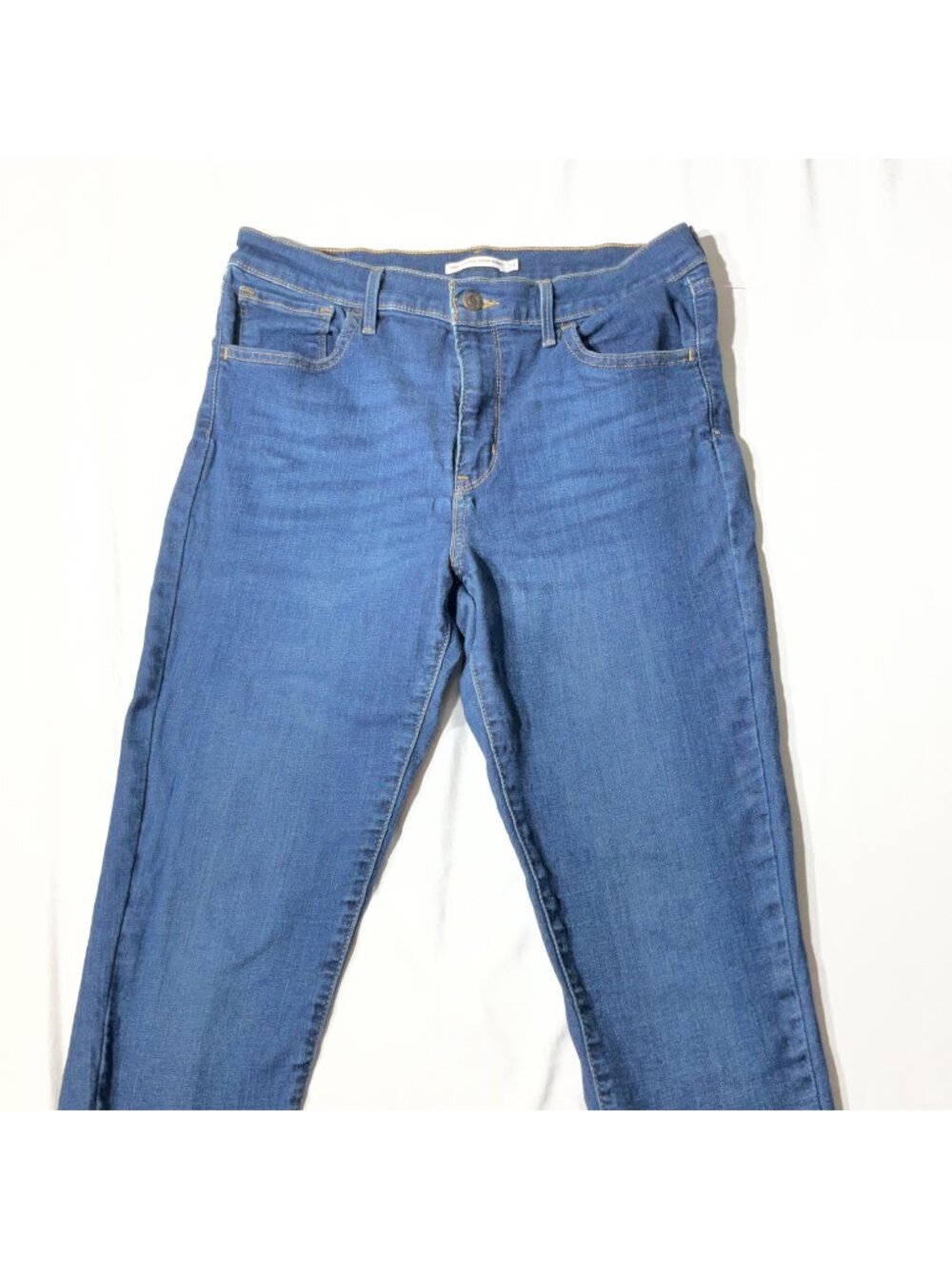 Levis 720 High Rise Super Skinny Jeans Womens Size 31 W31 L30 Dark Wash Denim